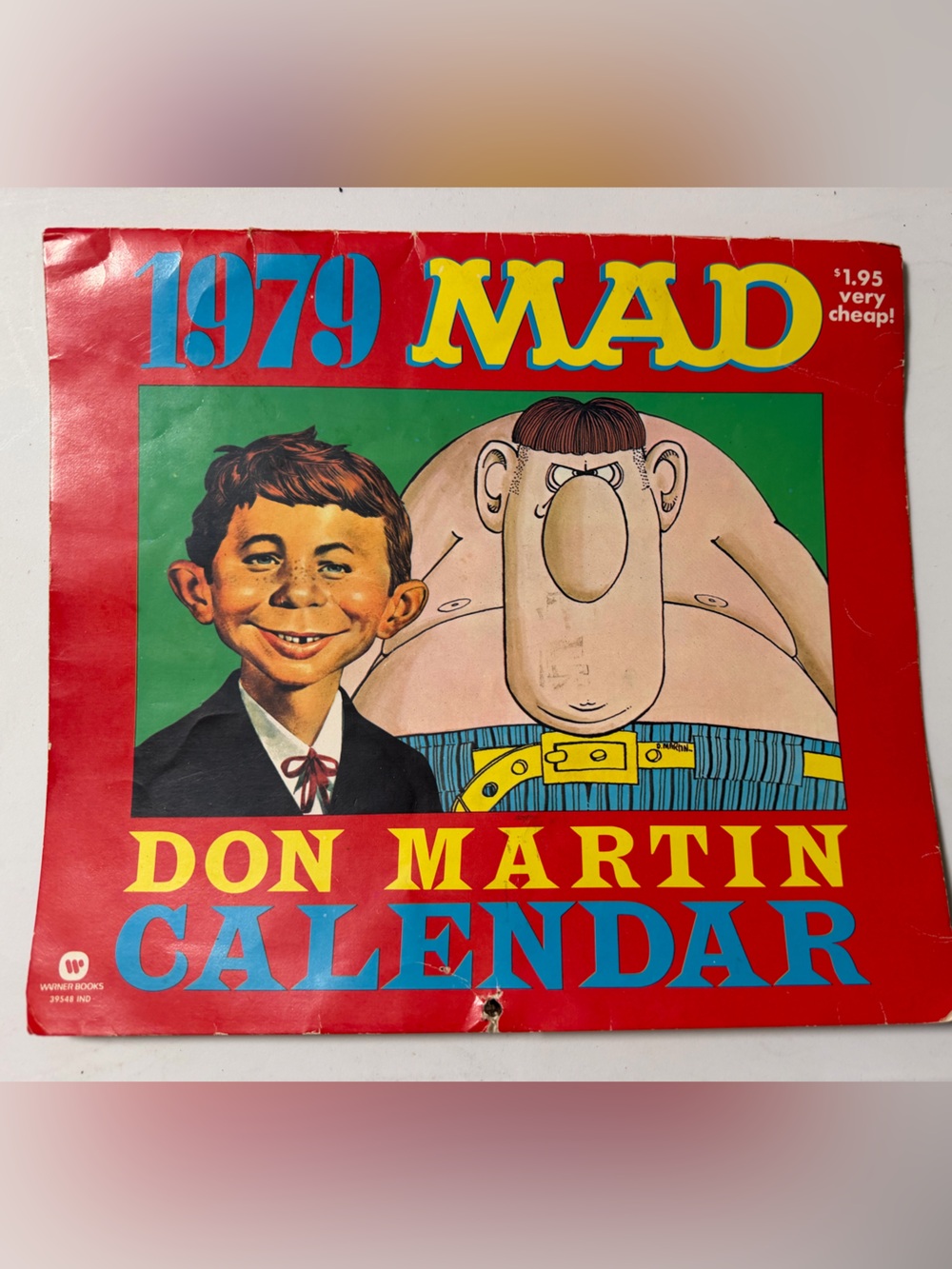 Vintage 1979 MAD Magazine Don Martin Wall Calendar Warner Books Complete Humor C